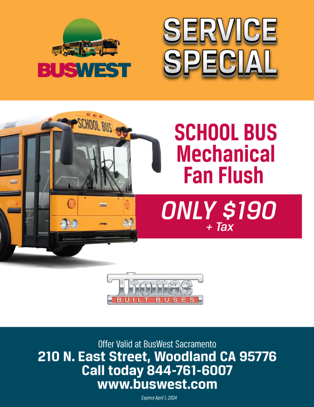 Fan Flush School Bus Special