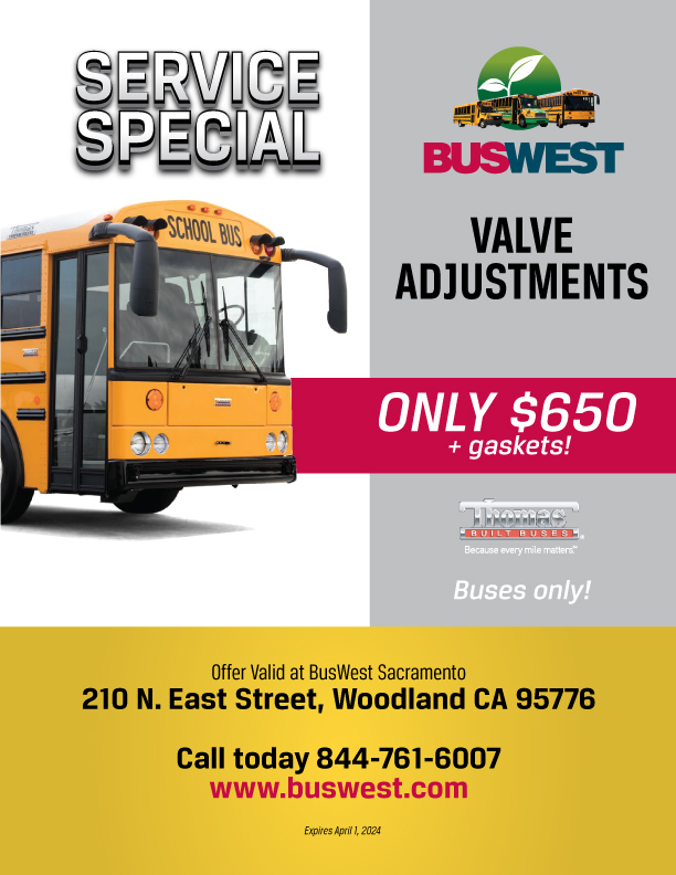 Valve Adjustments for your school bus