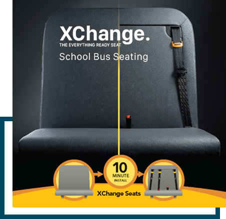Exchange school bus seating - Buswest